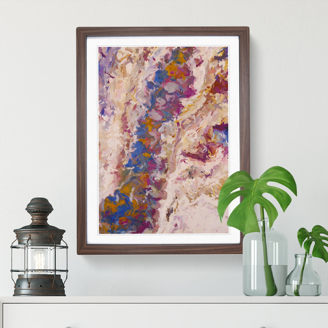 Broken Earth Abstract - Wall Art