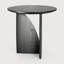 Geometric Solid Wood End Table-64468345