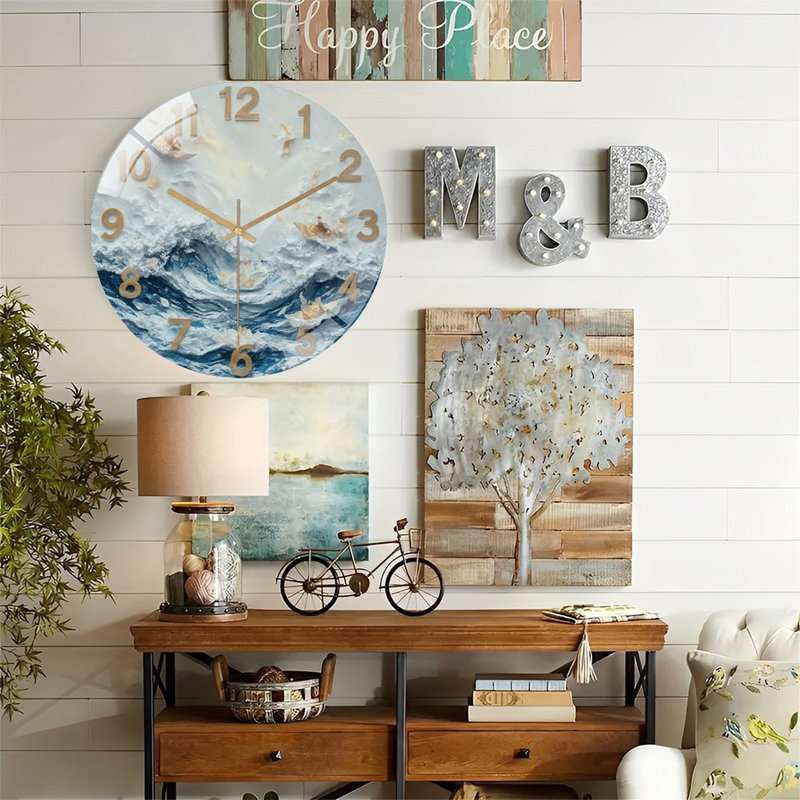 Horloge murale 12 po