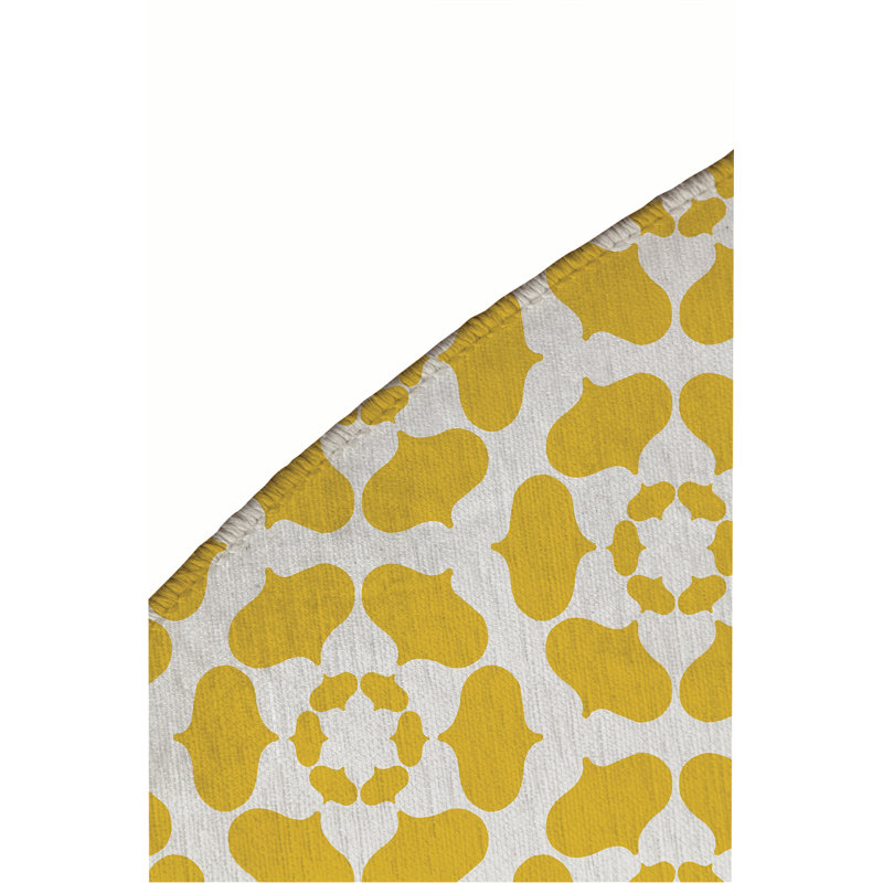 Cleo Outdoor Rug, Round 5'