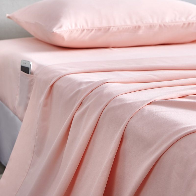 Microfiber Sheet Set, Pink