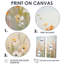 «Meadow Contemporary Wildflowers - Large Meadow», art mural-321485602-321485603-321485611