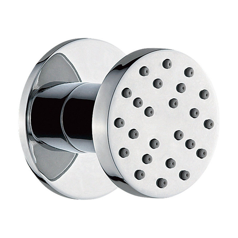 Panneau de douche 2,16 avec, Nickel brossé