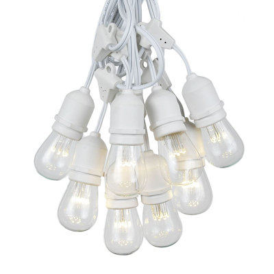 Guirlande d'extérieur standard de 25,5 ampoules Blandburg de 37,5 pi