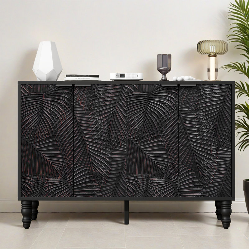 47.2'' Sideboard, Black