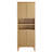 Render Tall Bathroom Storage Cabinet In Walnut-101179048