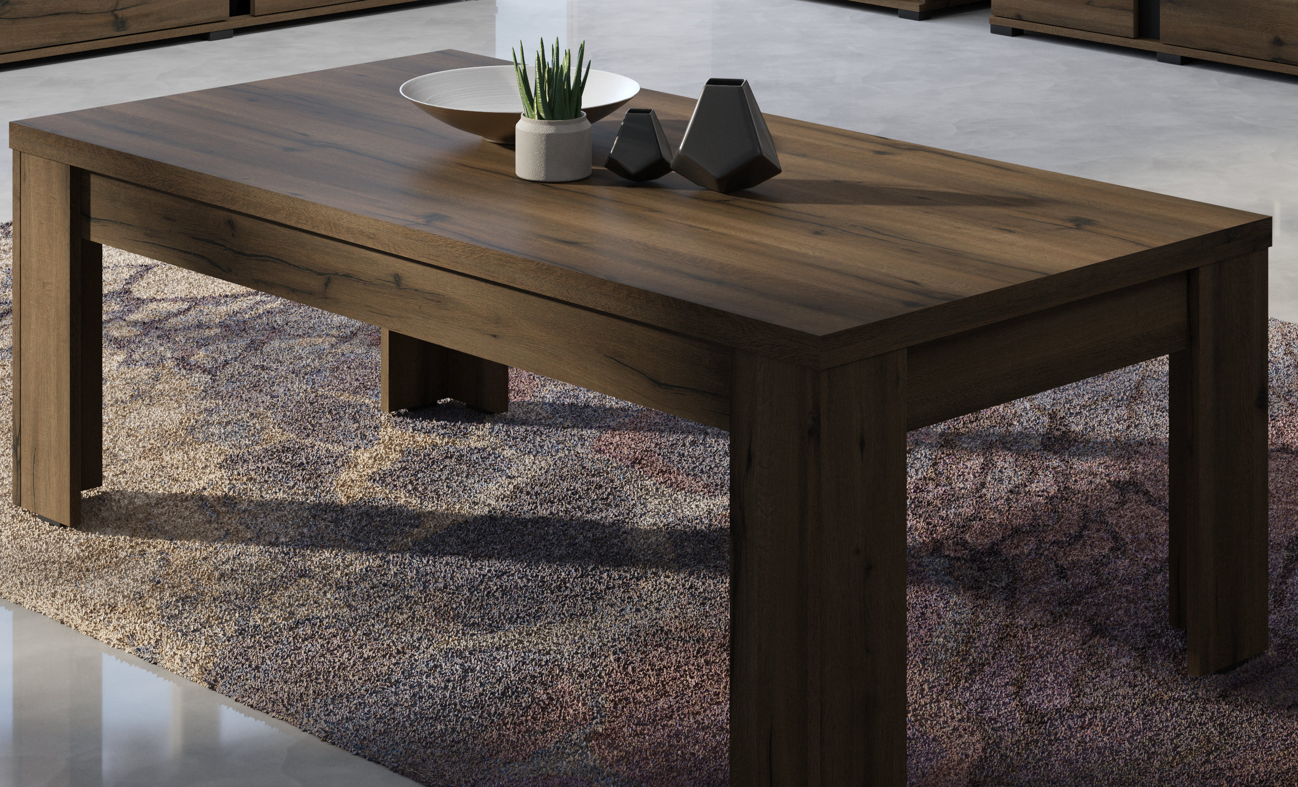 Wayfair oak store coffee table