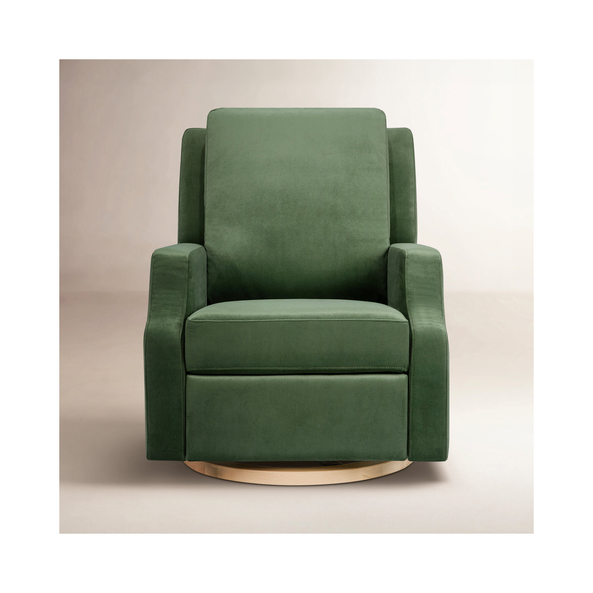 Crewe Recliner and Swivel Glider, Forest Green Velvet