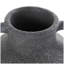 Ceramic Textured Whitewashed Decorative Vase with Handles
