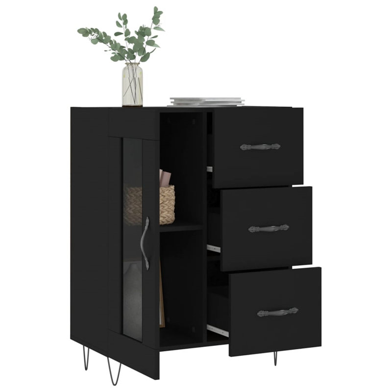 Maykol 69.5cm Sideboard, Black