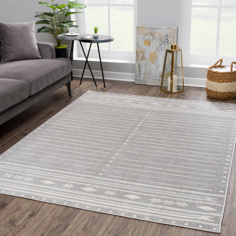 Dounia Moroccan Indoor Rug, Rectangle 6'7" x 9'