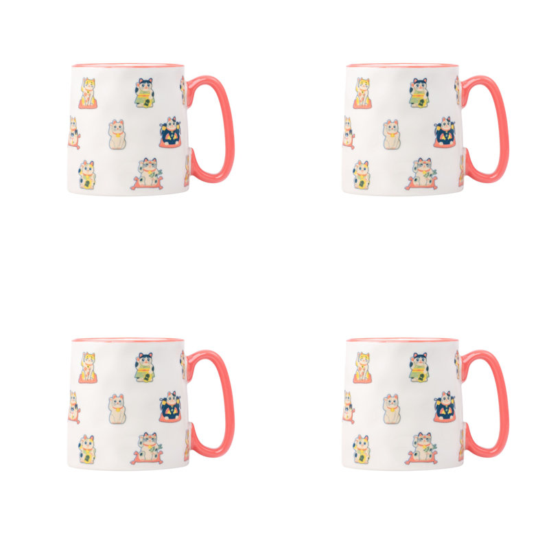 10 Strawberry Street Bella Maneki Neko Mug
