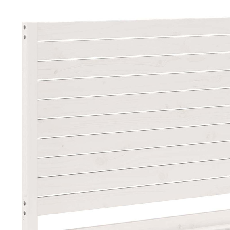 Bed, European Double (140 x 200 cm), White