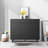Modern Simple Shoe Cabinet Side Cabinet 30 Pair Shoe Storage Cabinet