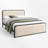 Upholstered Platform Bed-1105617887-1100539683