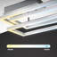 Perspections Smart Wifi Ceiling Light LED RGB Dimmable CCT Ceiling Lamp Remote Control App 48W