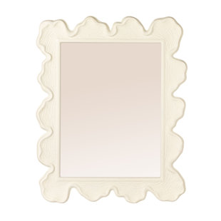 Tallulah Faux Bois Metal Wall Mirror