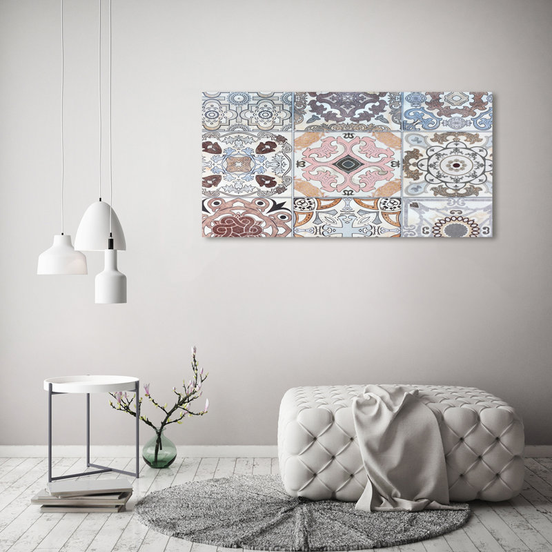 Ceramic Tiles - Wrapped Canvas Print