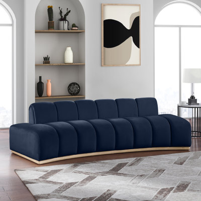 Velida Velvet Sofa