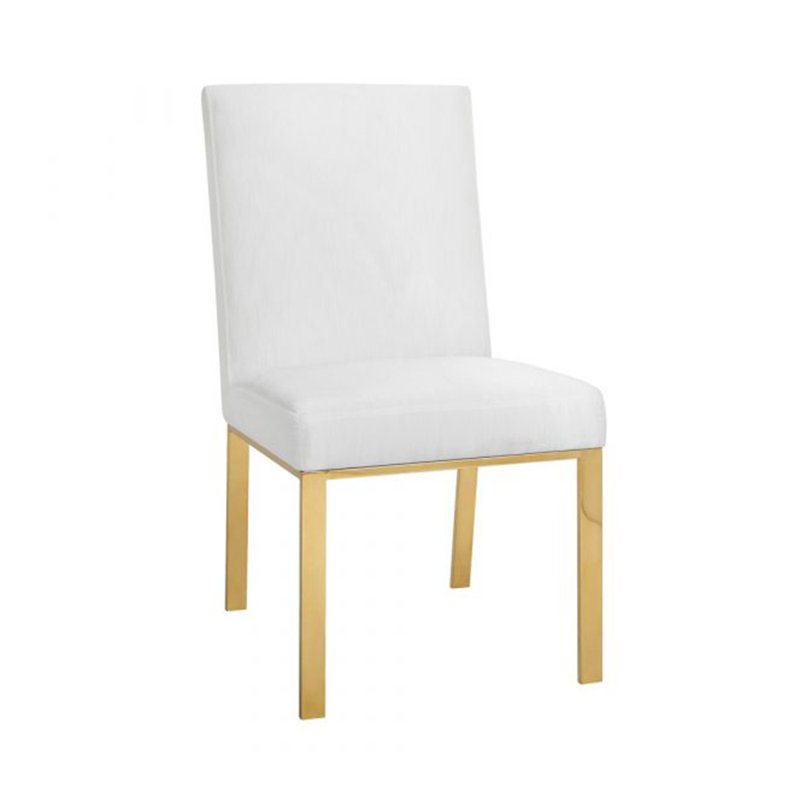 Harrisonville Upholstered Side Chair, Black