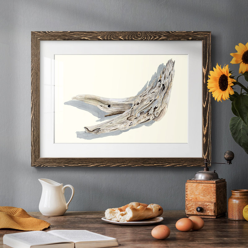 Étude Driftwood III, Noyer, H 22 po x l 32 po x P 1,5 po