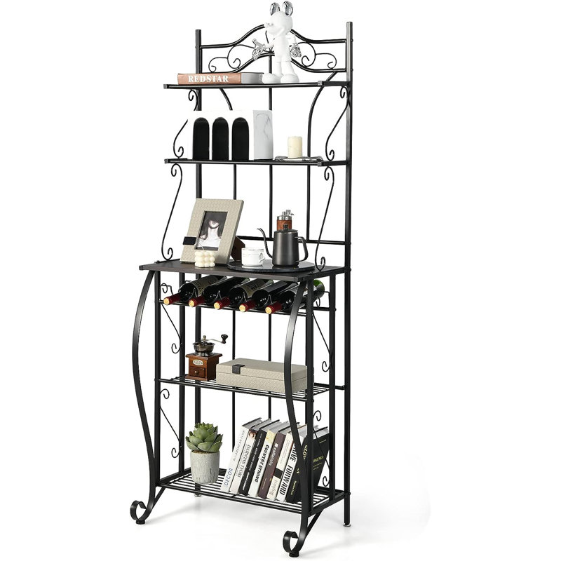 Aliee 63.5cm W Metal Shelving Unit