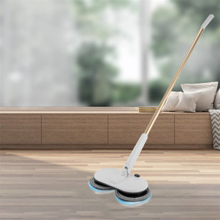 OGORI Electric Mop, Cordless Electric Spin Mop Hardwood Floor Cleaner with  Buil