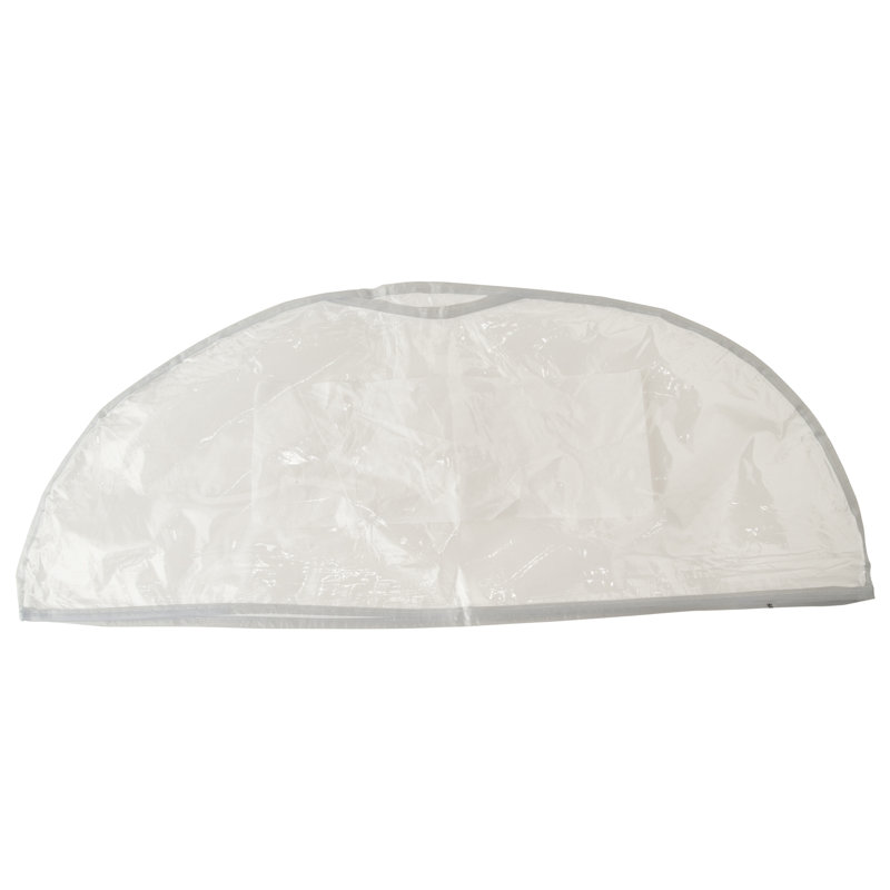 Plastic / Acrylic Garment Bag, White