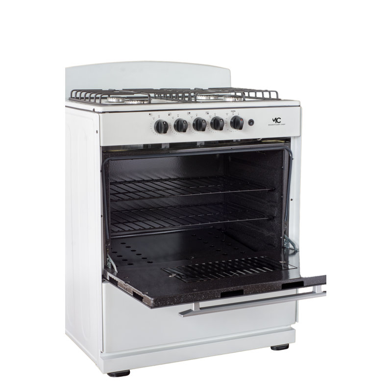 30" Freestanding Range With 4.0 Cft Oven Capacity - 4 Italian Sabaf Sealed Burners â€“, White