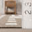 Mina Modern Stripes Reversible Machine Washable Area Rug-428442012