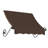 Awntech Charleston Acrylic Fabric Awning with Iron Scroll Arms-111684932-111684940