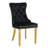 Upholstered Dining Chairs.Tufted Back Design With Stainless Steel Leg-151474426-167734198