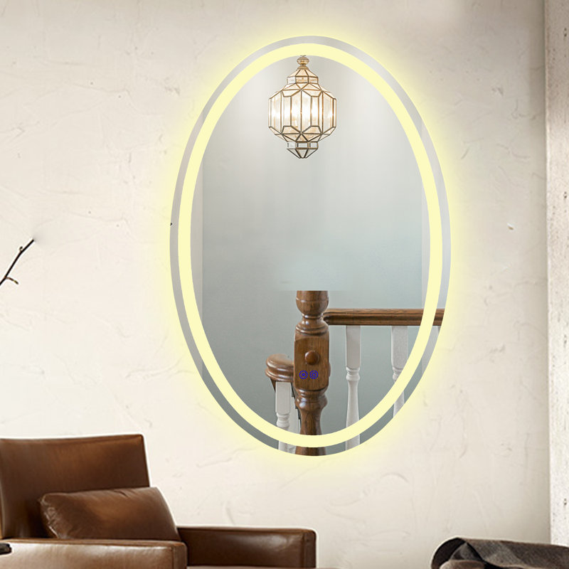 Miroir de salle de bain Lares, 36,02 po x 24,02 po