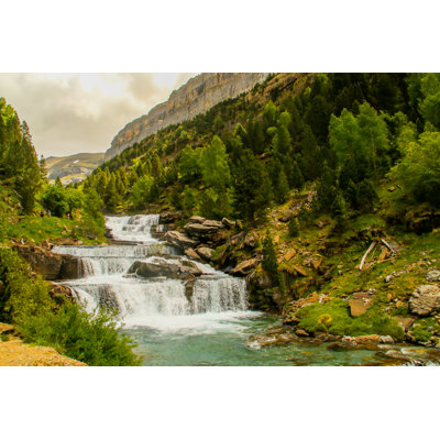 Soaso Waterfall - Wrapped Canvas Print