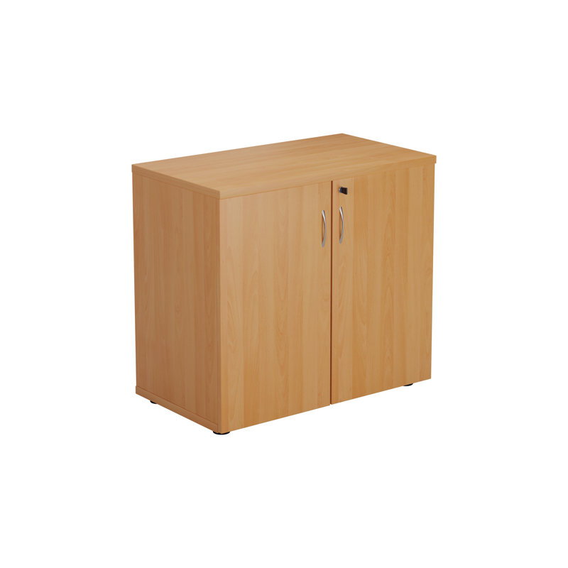 Buariki 2 -Door Storage Cabinet, Beech