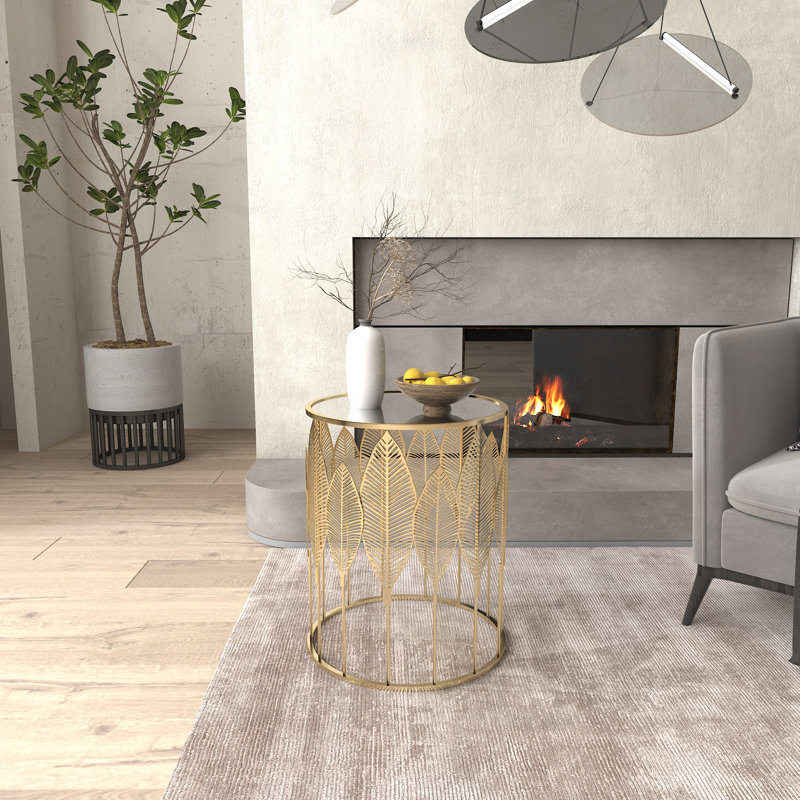 Metal End Table