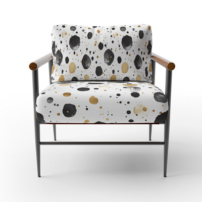 Modern Upholstered Chair - bubble Arm Chair