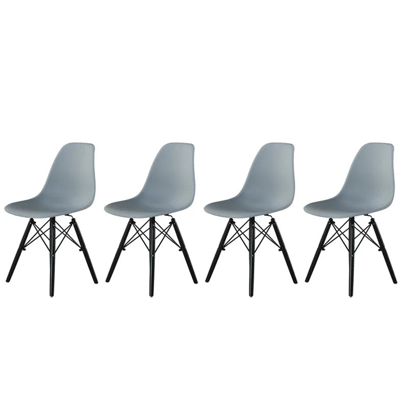 Chaise d'appoint Baranowski, Gris / noir, 4