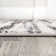 Tidal Modern Strie' Ivory/Black Rug