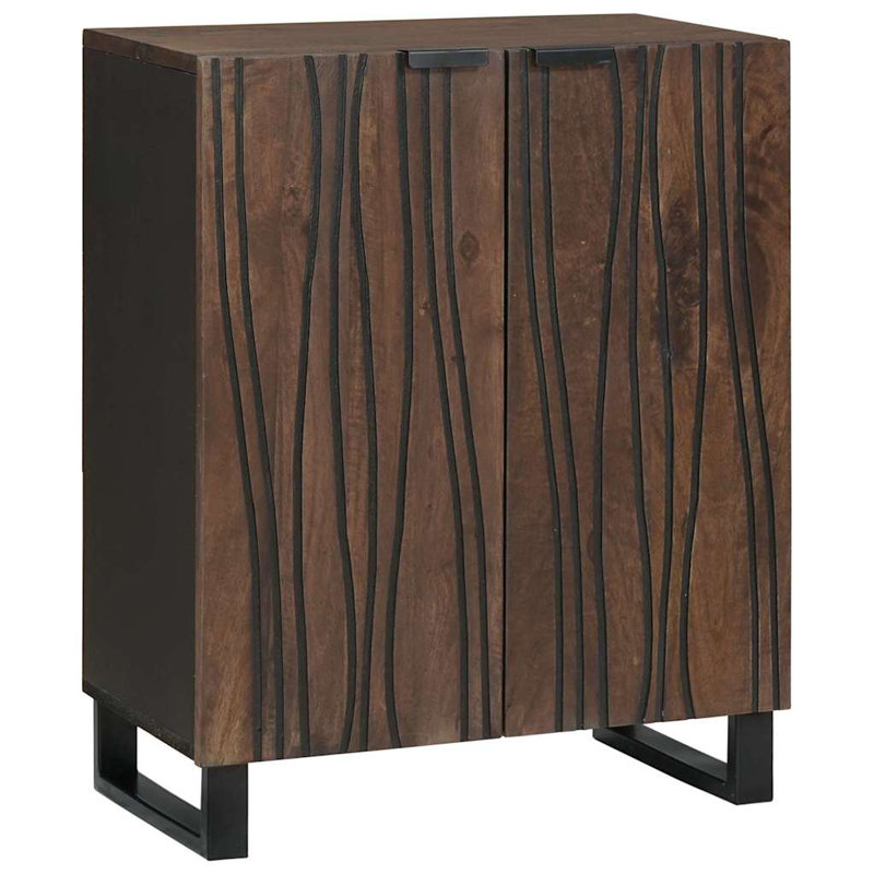 60cm Solid Wood Sideboard, Wood