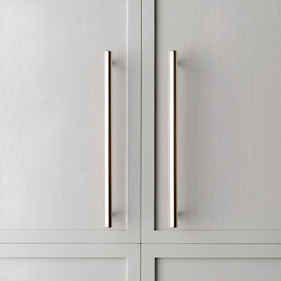 2Pcs Gold Furniture Pull Handles