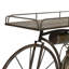 Support à plante d'intérieur et d'extérieur bronze vieilli