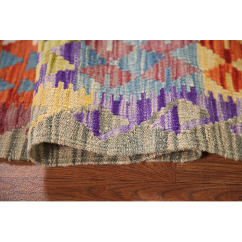 Tapis multicolore en laine à motif oriental South Western 3 x 5