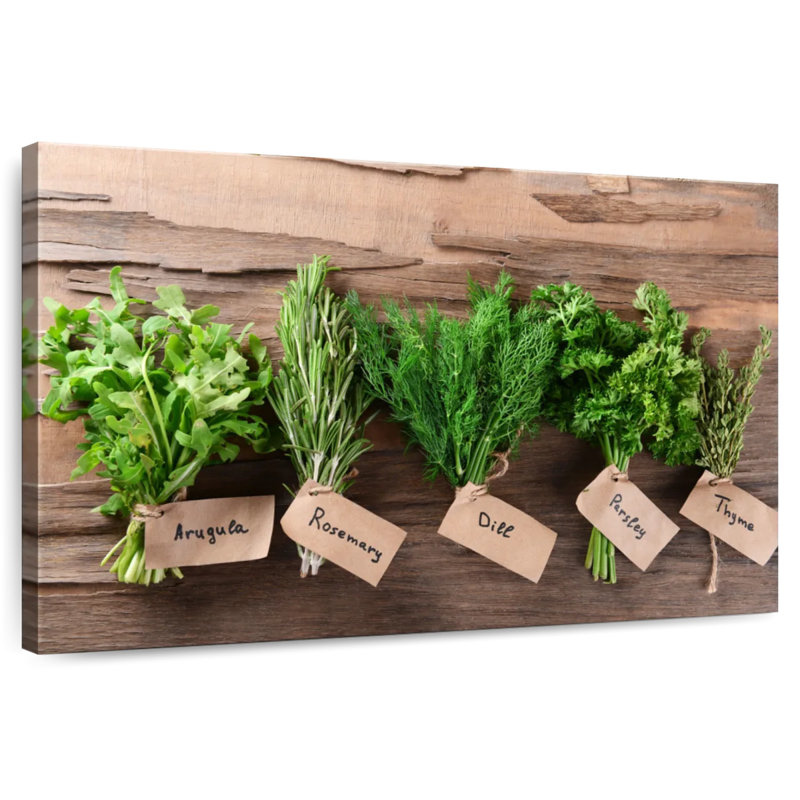 Harnek Bundled Fresh Herbs, 32" H x 48" W