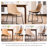 Anke Vegan Leather Dining Chairs, Light Brown-1017218207