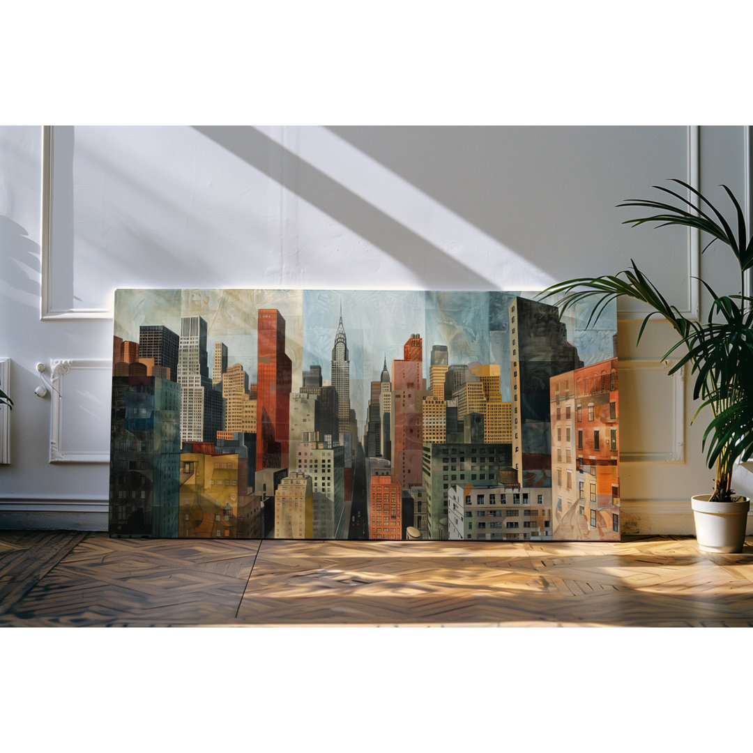 Bilder auf Leinwand 120x60 cm Großstadt