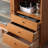 Solid Wood Simple Cutlery Storage Cabinet