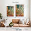 Bouddha assis en couleurs sur toile-137972885