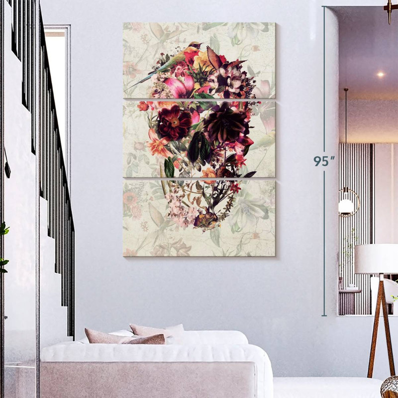 Kerner New Skull Light, 74" H x 48" W