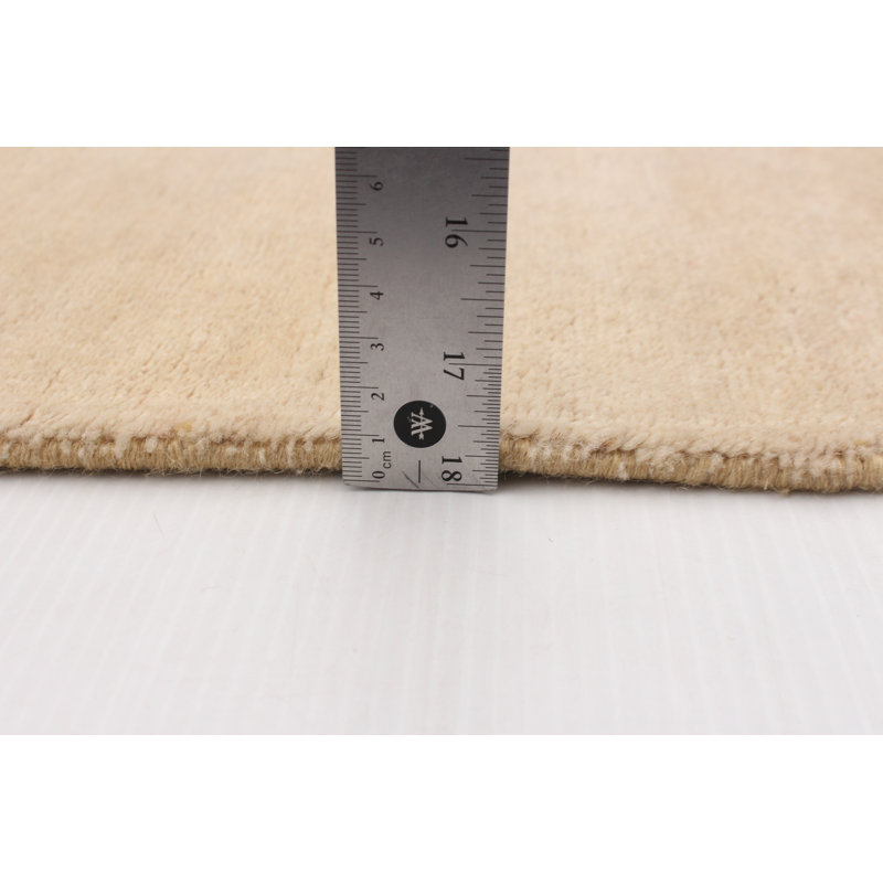 Arabelle One-of-a-Kind 12'1" X 15'3" New Age Wool Area Rug in Cream
